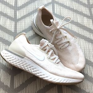Nike Epic React Flyknit cream white 6